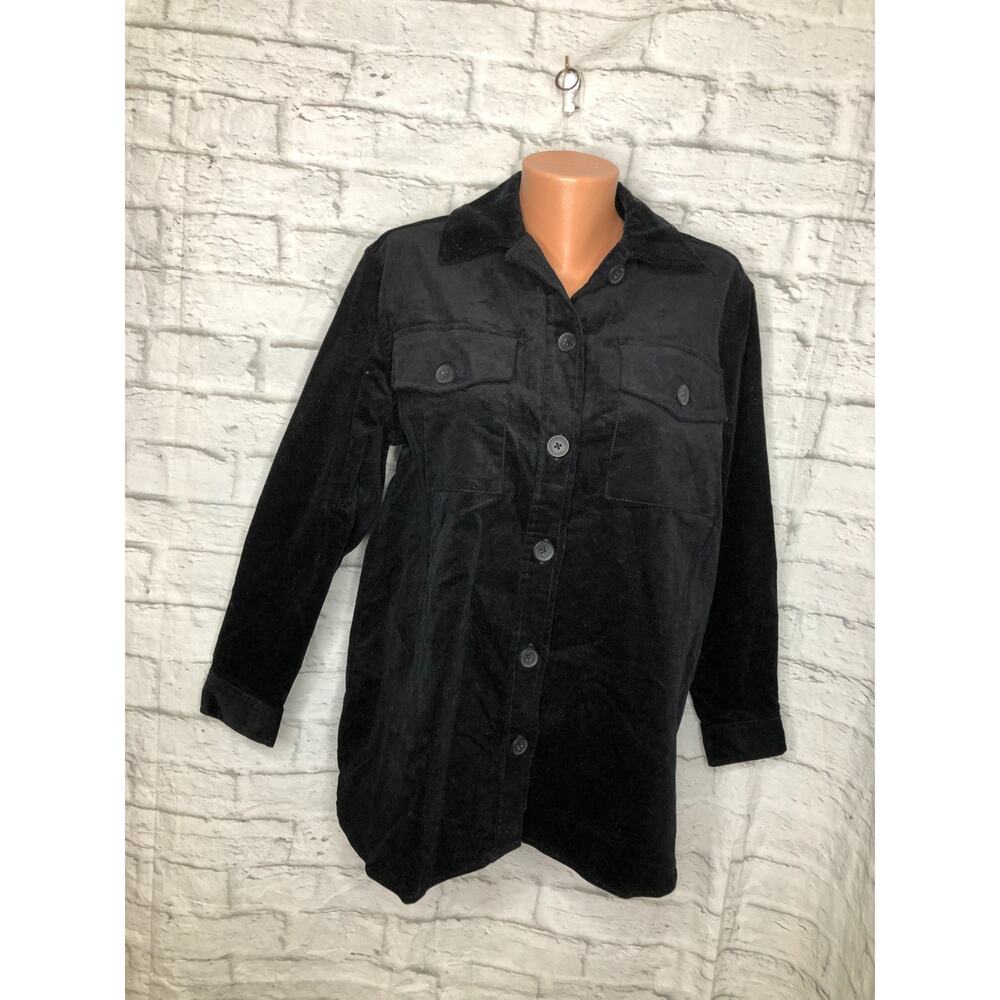CARLISLE Button Up Black Jacket Women’s Size 10